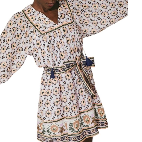 NWT Tuckernuck CLEOBELLA Giovanna Floral Mini Dress in Marrakesh Print Size M - Picture 6 of 16